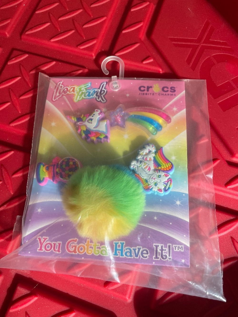 Lisa Frank (Crocs) jibbitz charm set